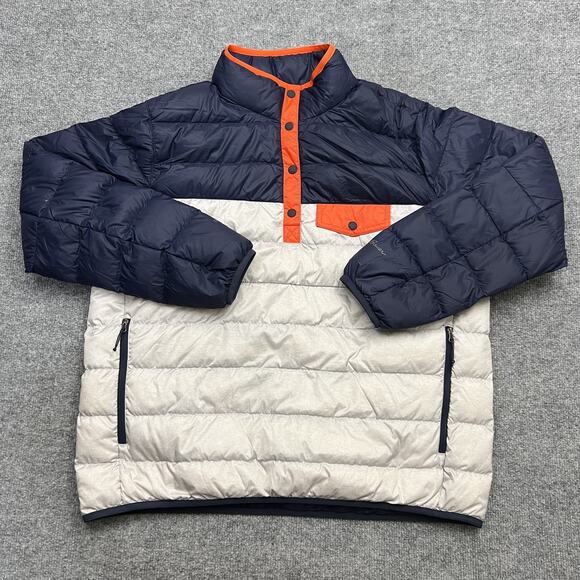 Eddie Bauer Pullover Jacket Womens Large Down Insulated Puffer Outdoor Coat - Picture 1 of 8